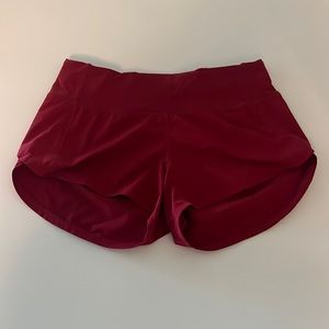 lululemon speed up shorts